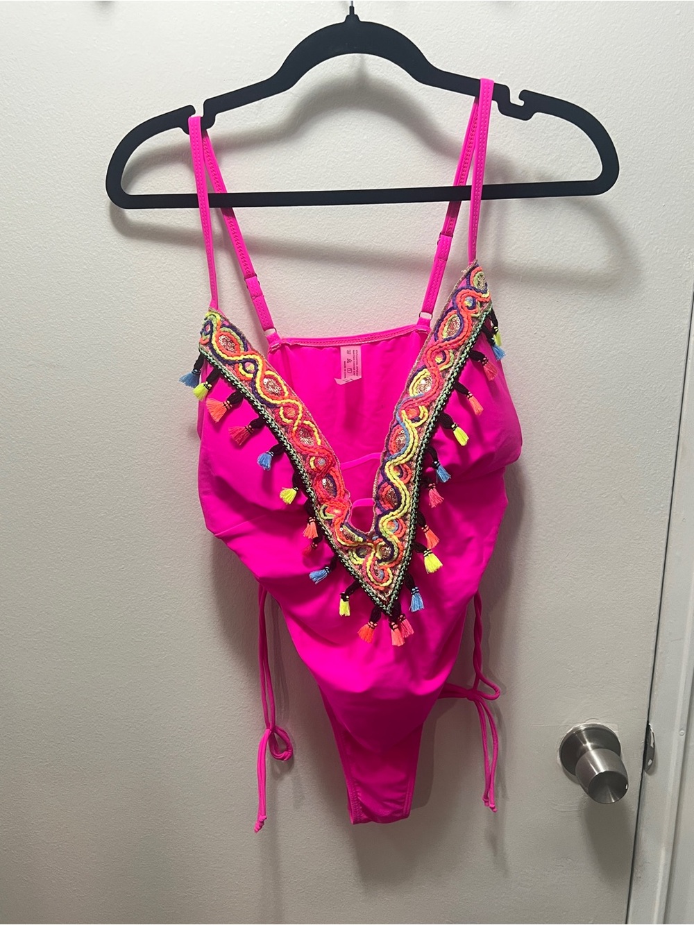 Tassel One Piece Bathing Suit